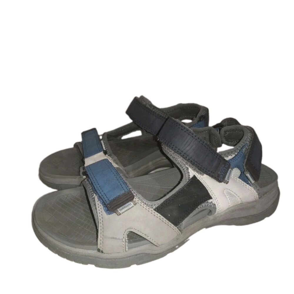Earth Origins Sandals Women's Size 9 Strappy Hiking Blue Grey